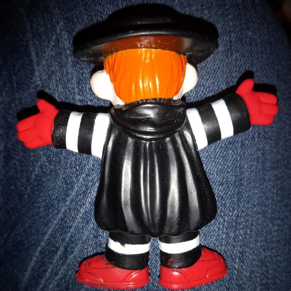 Vintage McDonald's 2.75" HAMBURGLAR PVC Toy Figure 1995 Happy Meal Burger Thief - Picture 9 of 10